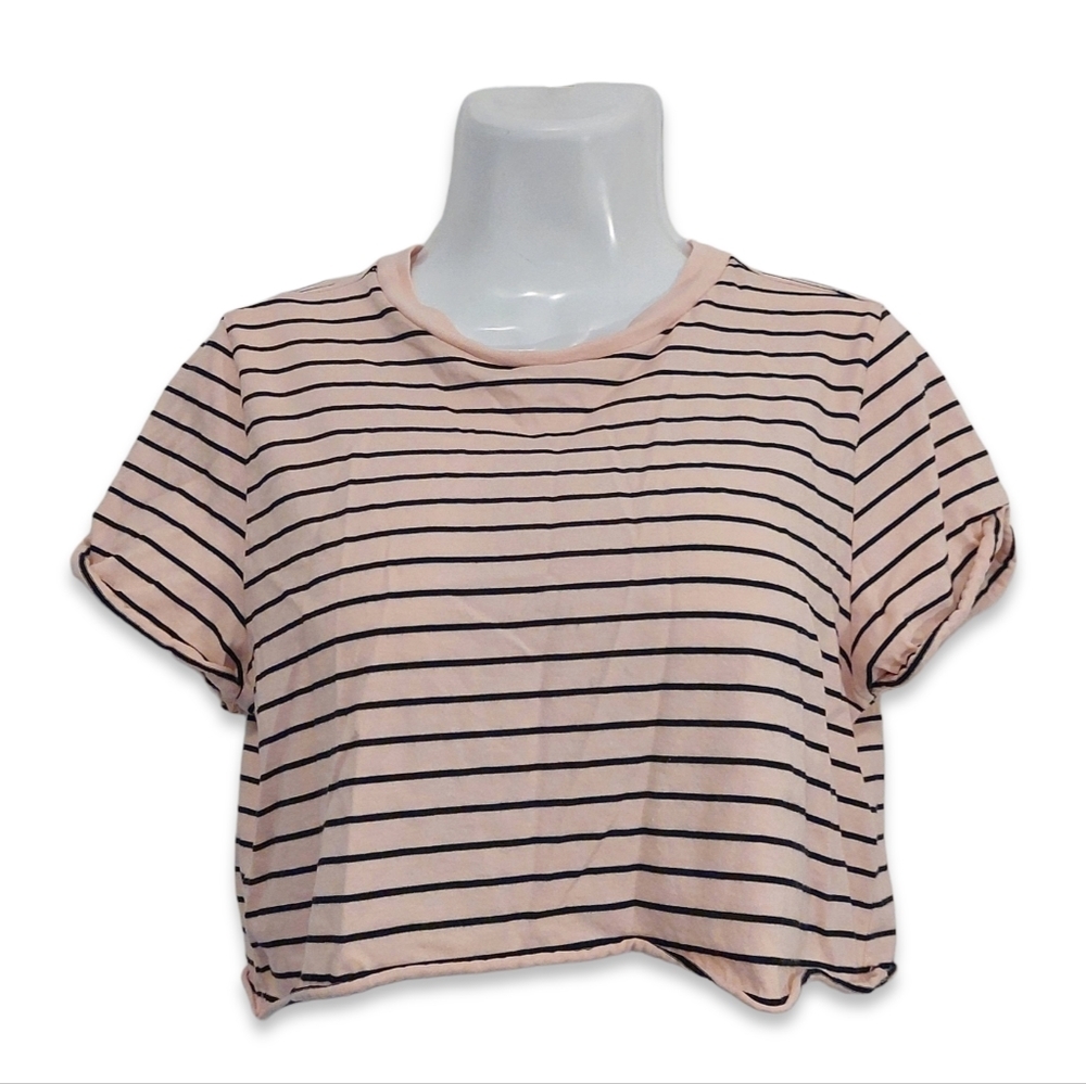 Topshop - Light Pink Petite Crop Top Size 2
